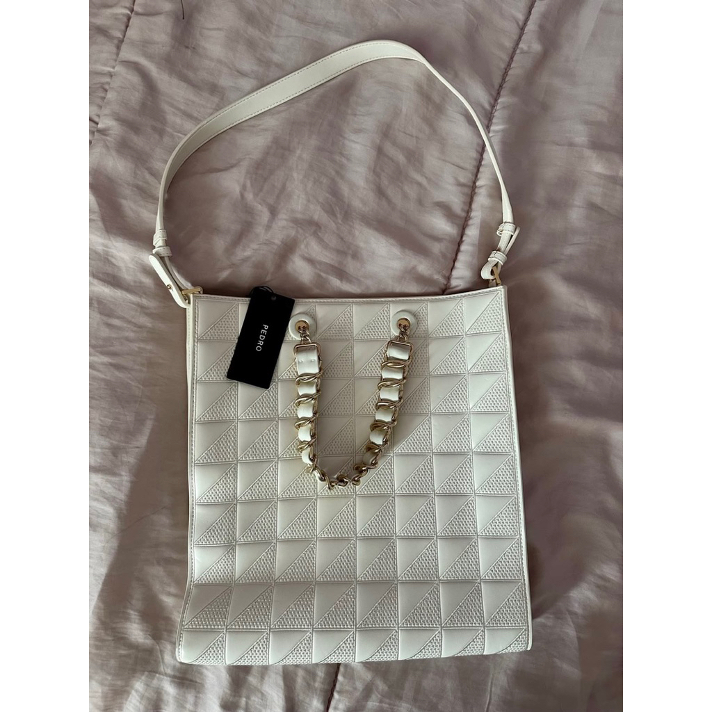 (Preloved) Pedro White Bag