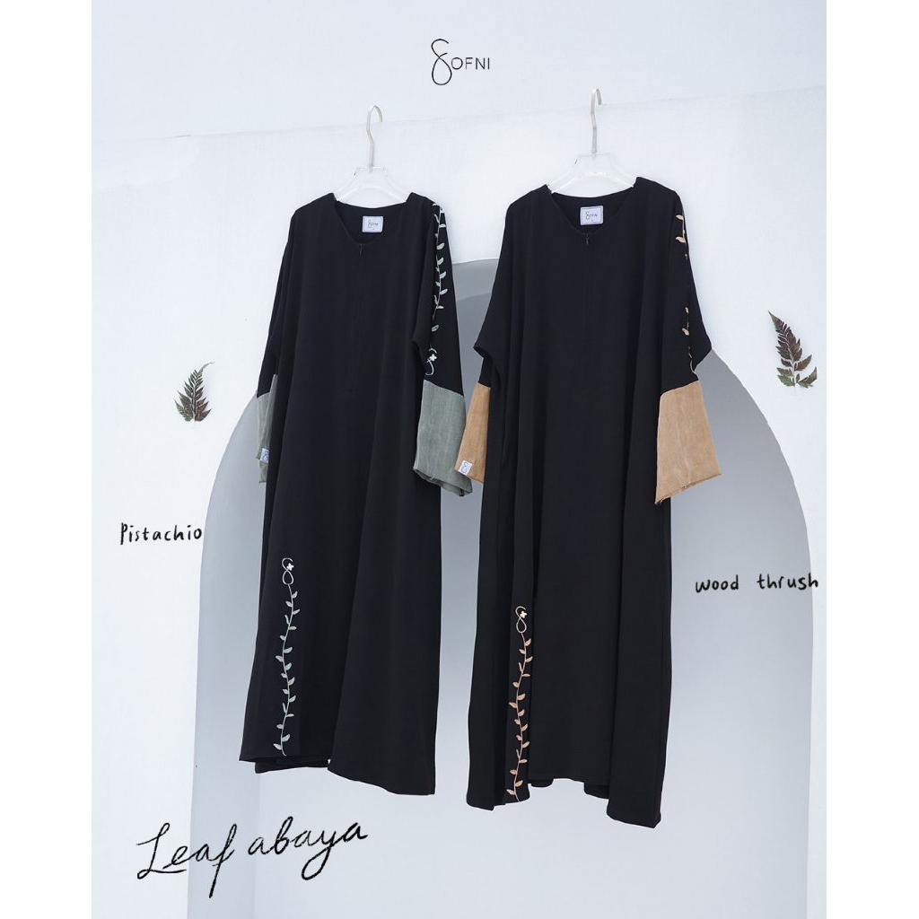 LEAF ABAYA SERIES BY SOFNI