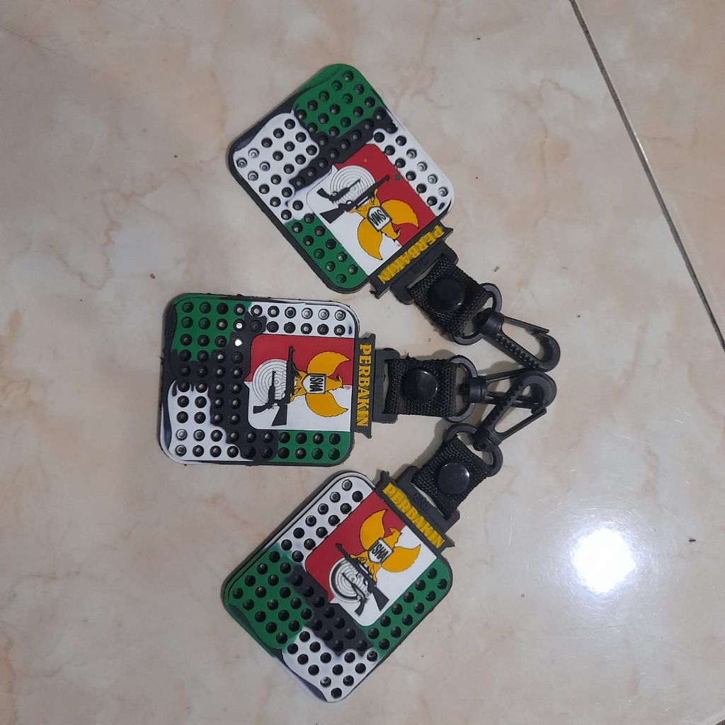 Gantungan Perbakin Karet Tebal - Pelindung Rok Mimis, Motif Camo, untuk Kuran 4.5mm