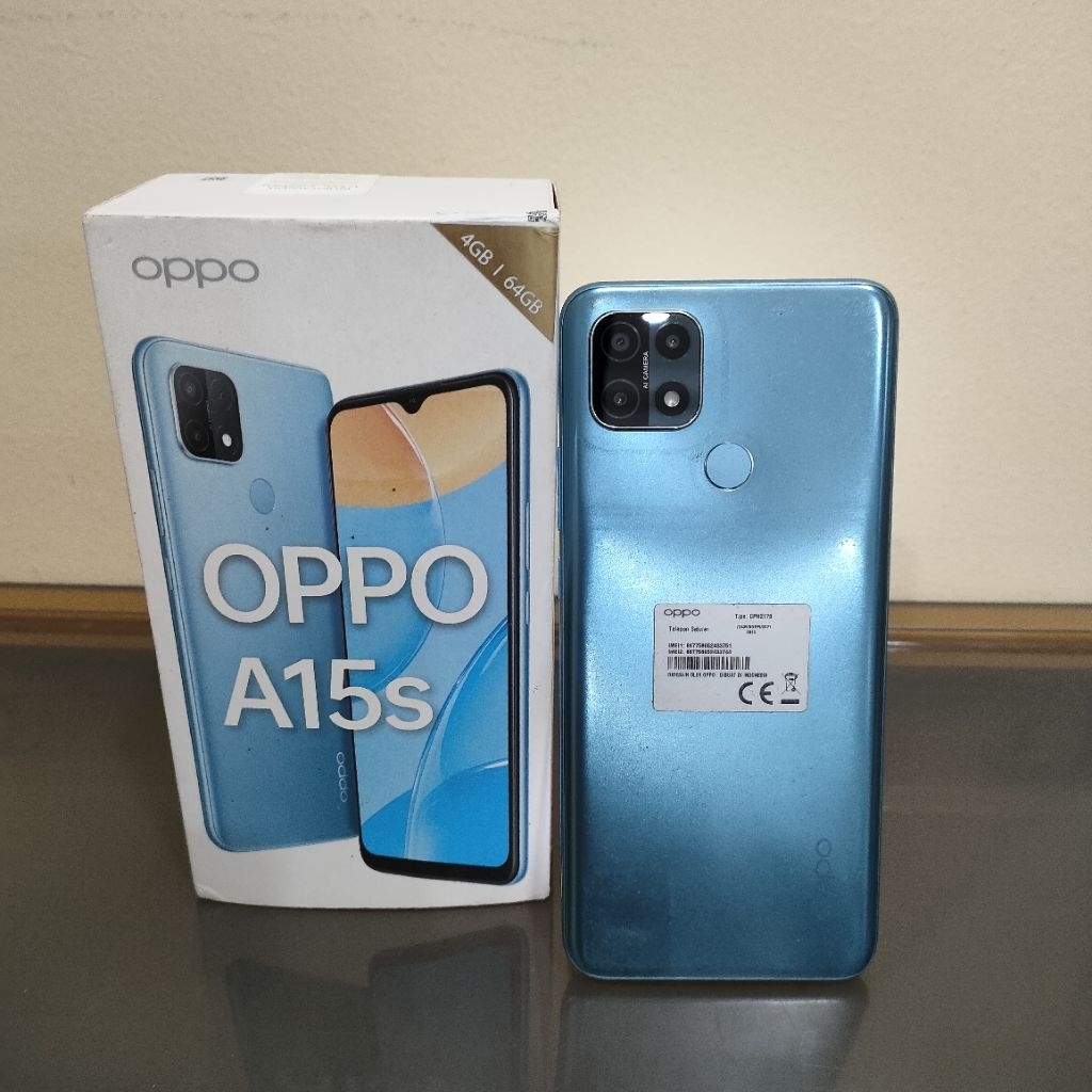 Handphone Oppo A15s Ram 4 64GB