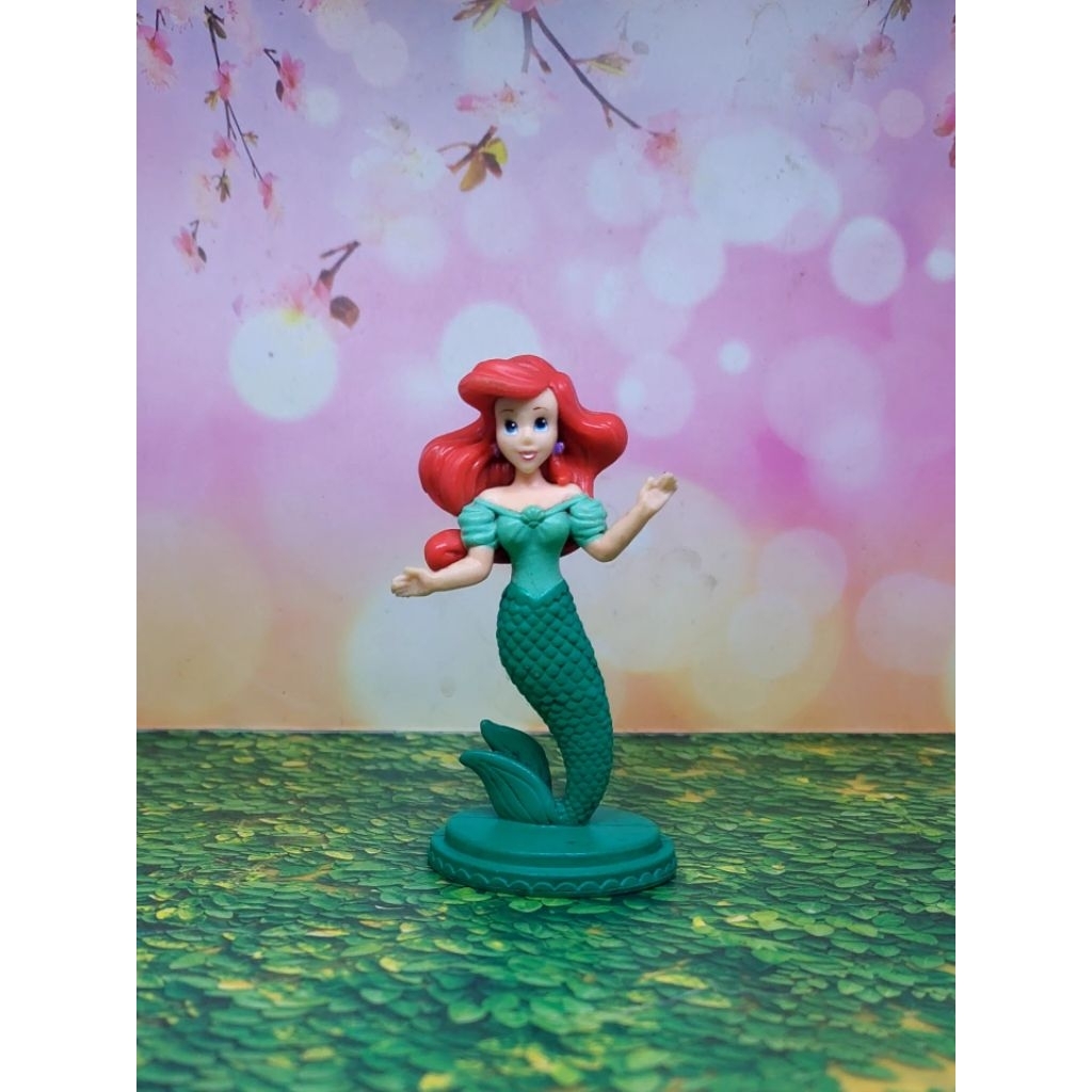 Ariel putri duyung figure the little Mermaid no brand karet padat McD Happy Meal