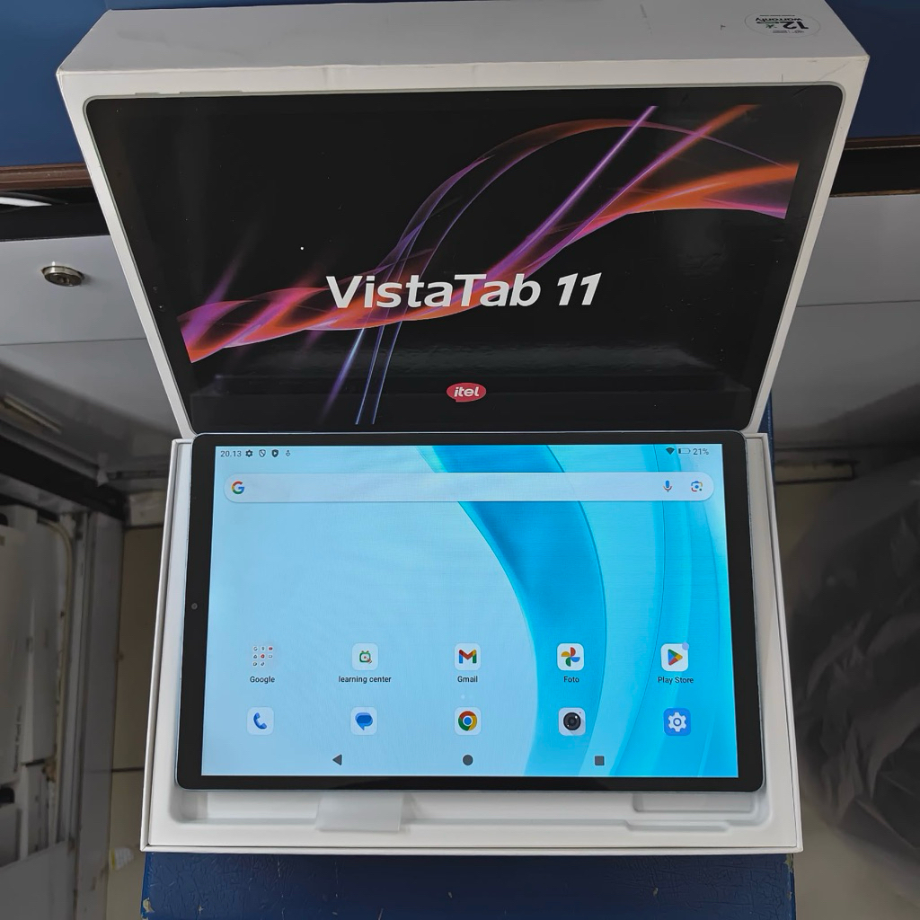 Itel vistab 11 ram 4/128 second fullset original resmi