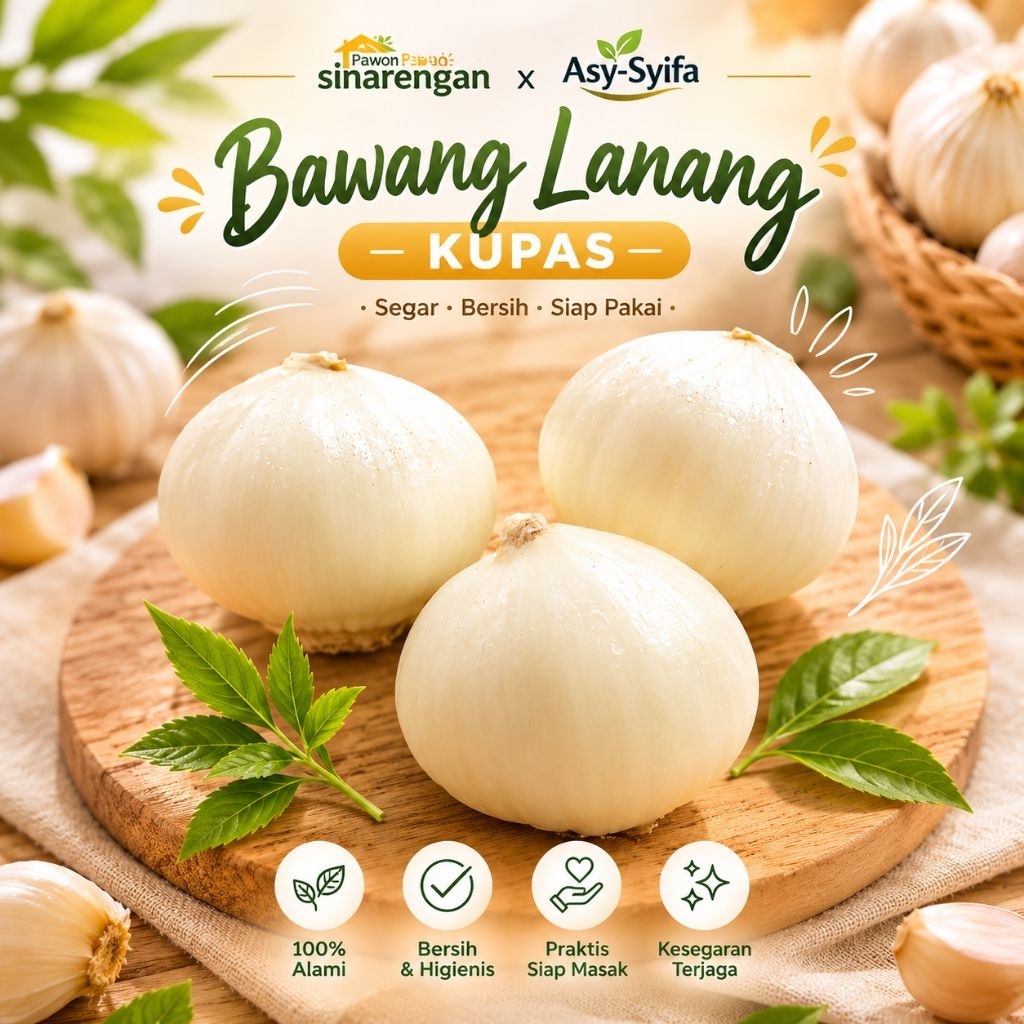 Bawang Putih Tunggal / Lanang / Solo Kupas Premium 100% Alami | Herbal Dapur Sehat | Pawon Sinarenga