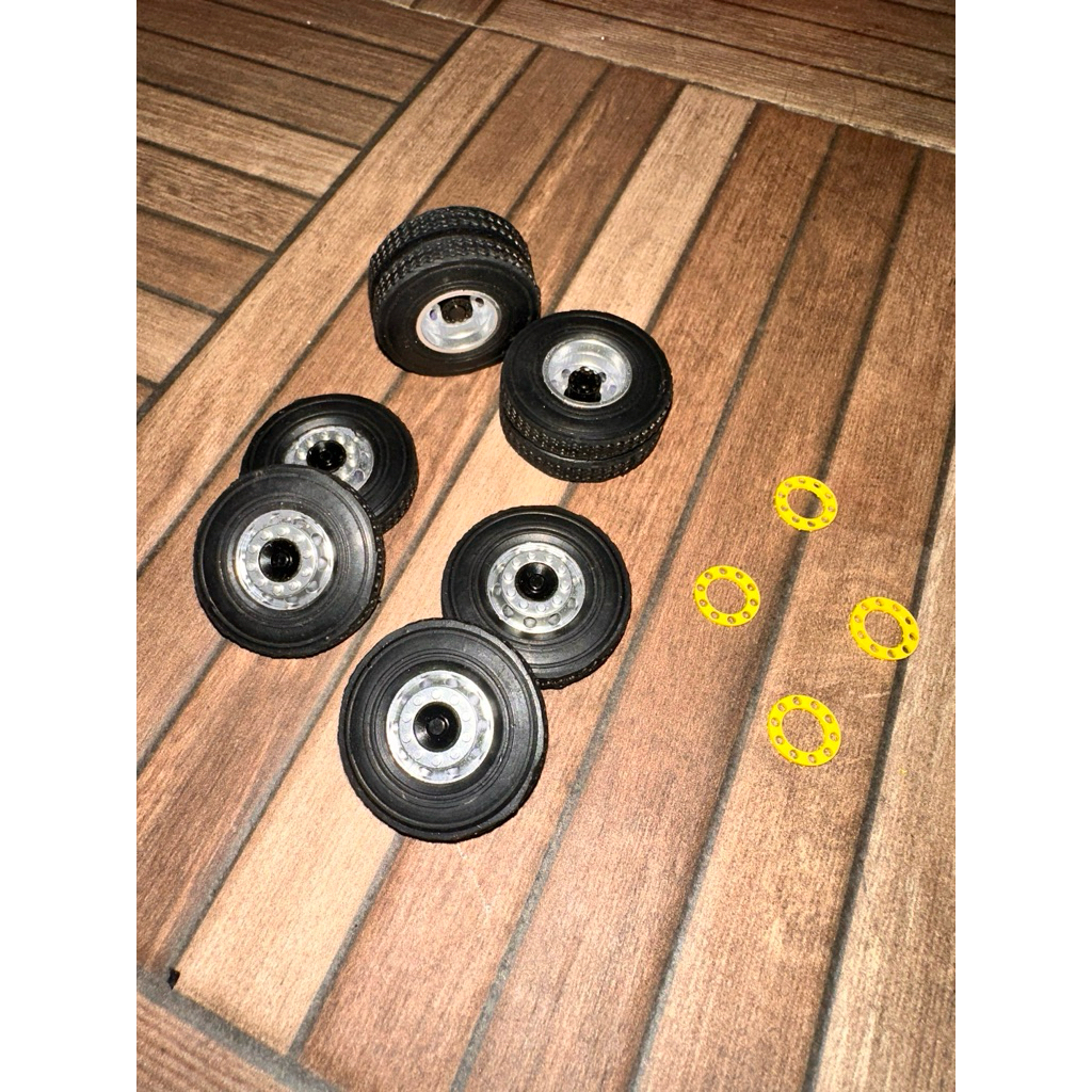 Ban Karet Alcoa Mercy Murah Meriah 6 pcs untuk Miniatur Bus RKC Tronton Terbaru