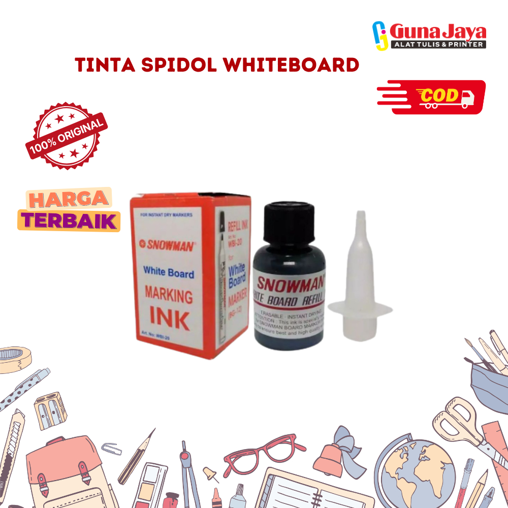 TINTA REFILL SPIDOL WHITEBOARD