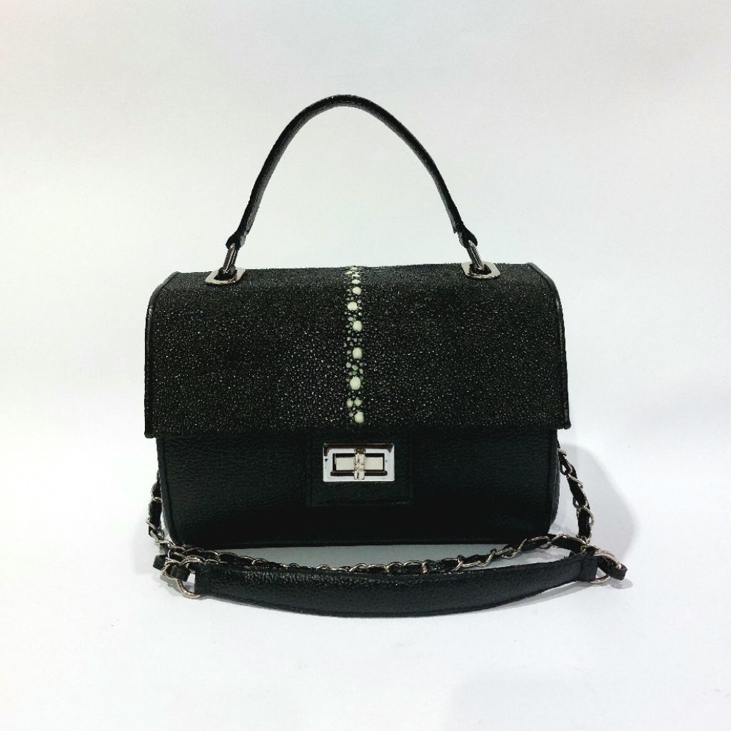 Tas Wanita Kulit Ikan Pari Zalfa Leather Zani Mini
