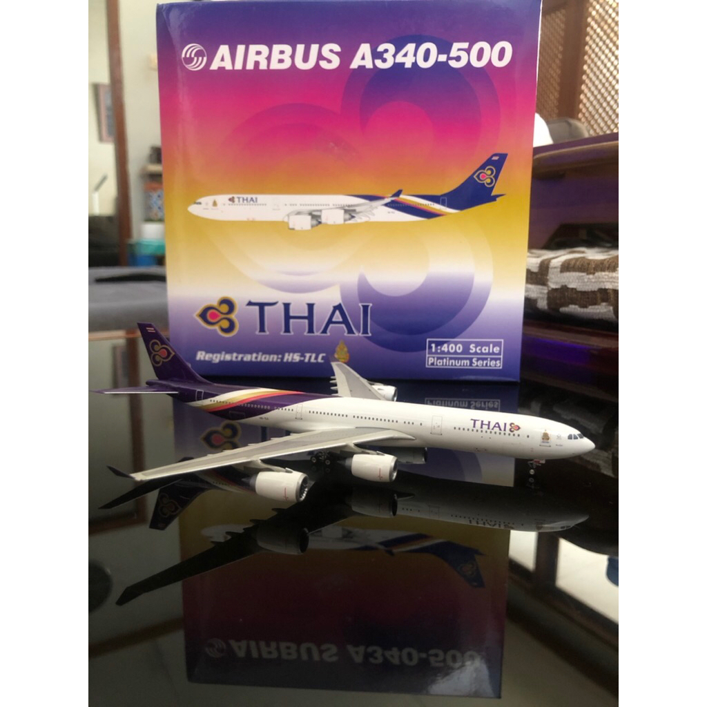 Thai Airways Airbus A340-500 by Phoenix 1:400
