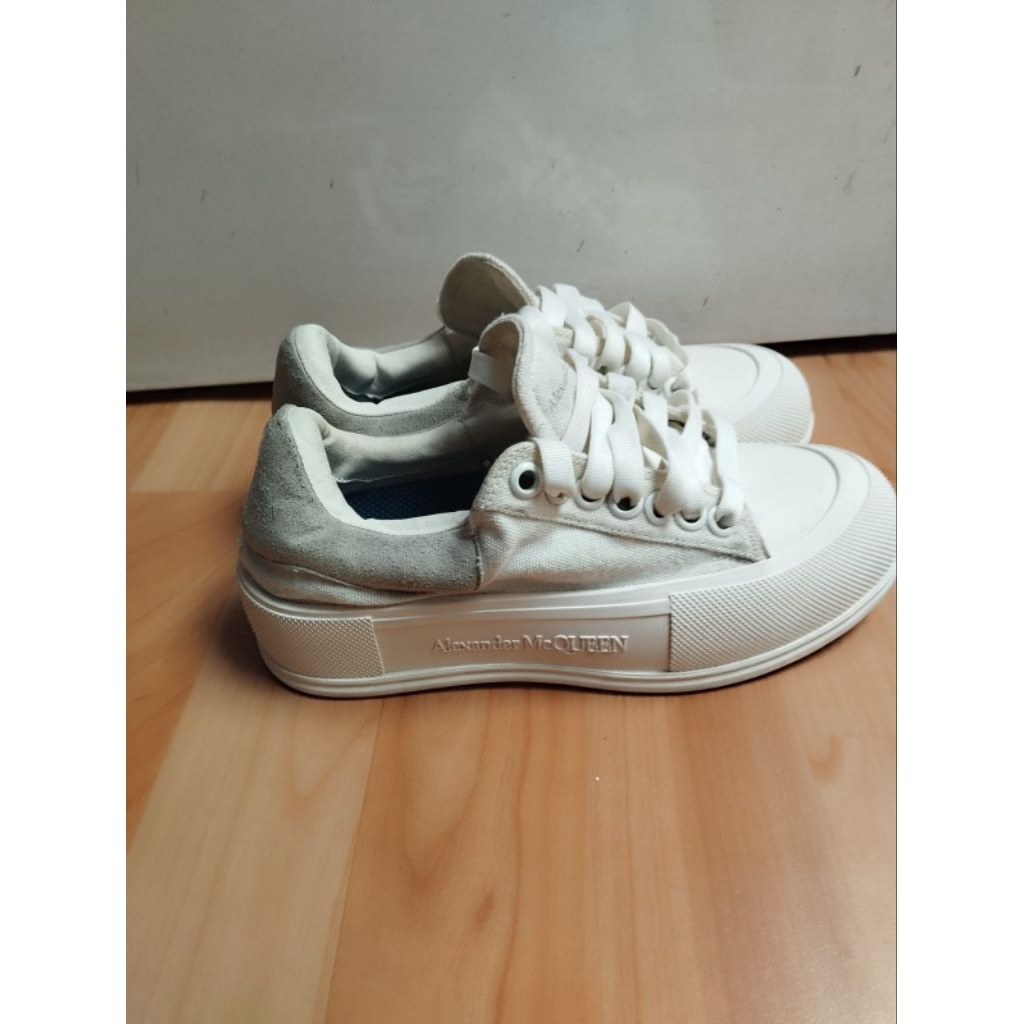 SEPATU SNEAKERS CASUAL ALEXANDER MCQUEEN SIZE 36 BEKAS PRELOVED