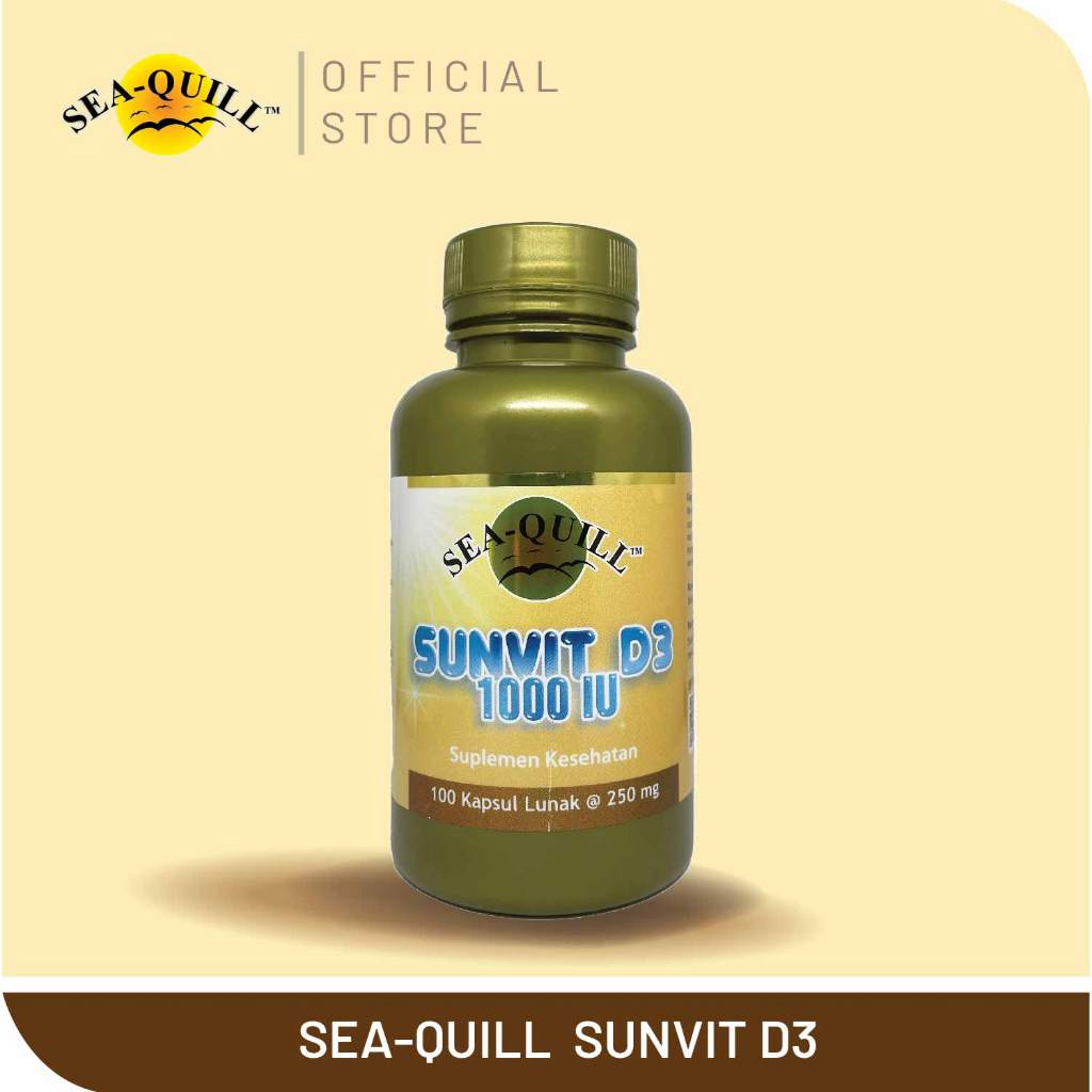 Sea Quill SUNVIT D3 1000 isi 100 softgel