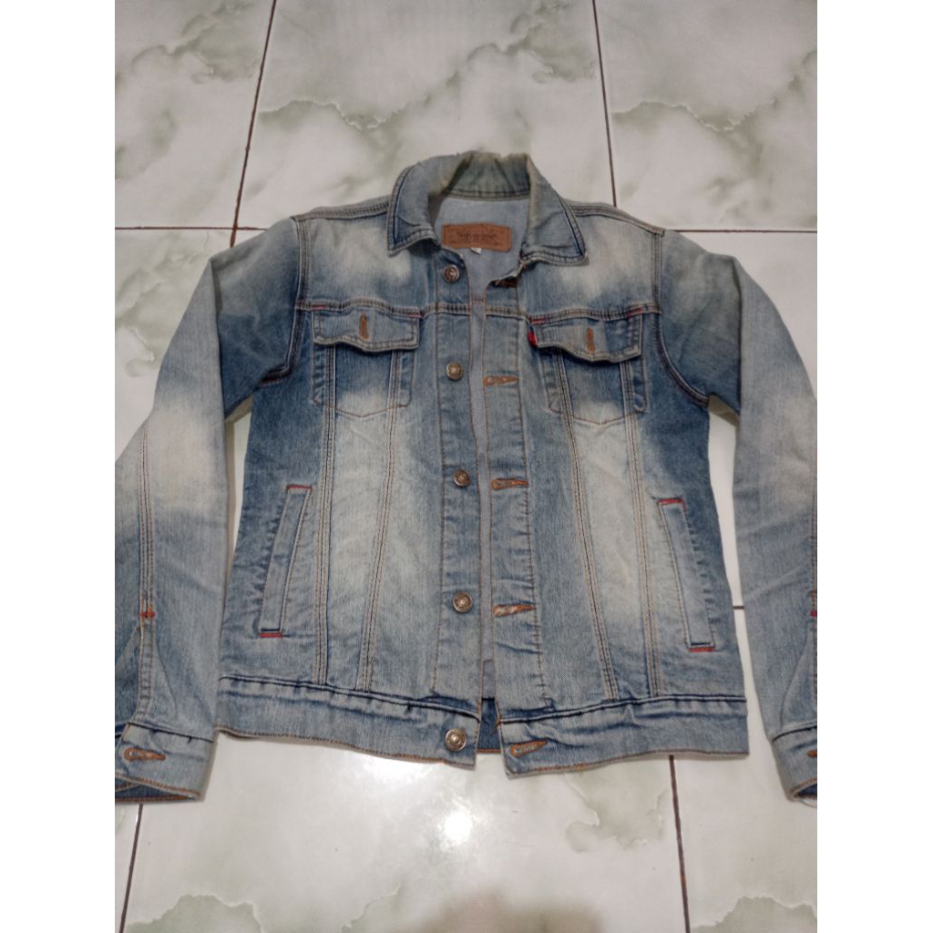 JACKET JEANS WANITA PL (BACA DESKRIPSI)