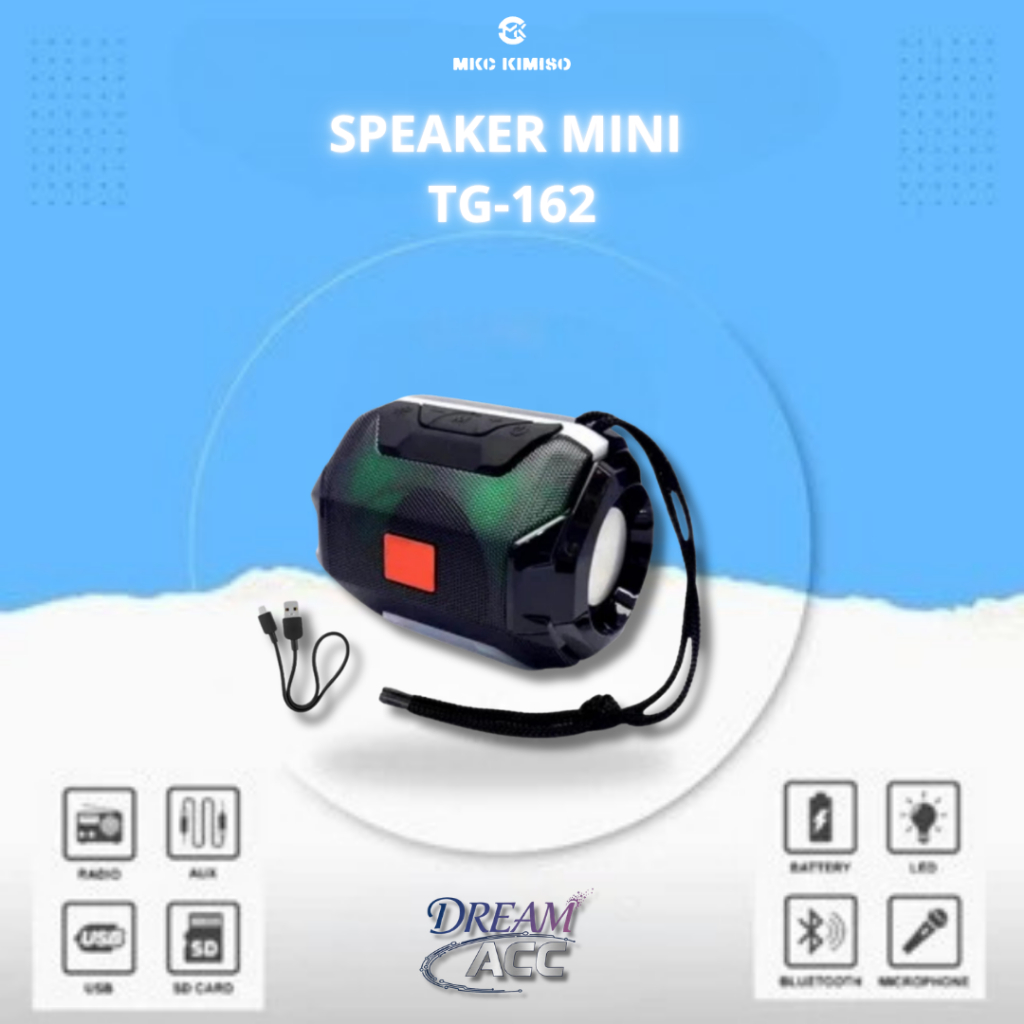 Speaker Bluetooth Portable JBL TG-162 - Suara Bass Kuat, Desain Portabel, FM Radio