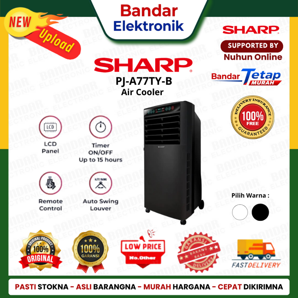 SHARP Air Cooler PJ-A77TY-B