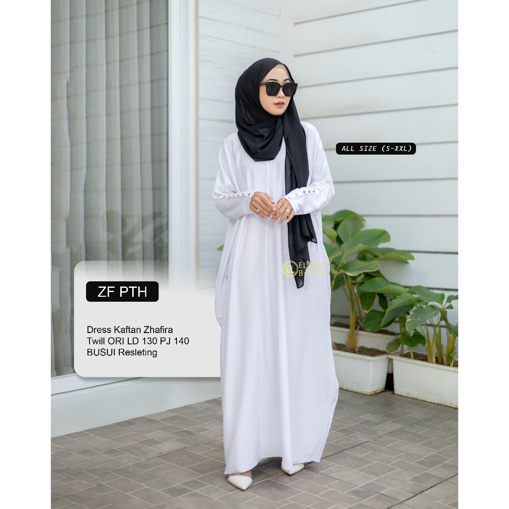 Zhafira Kaftan Elzhaf Original