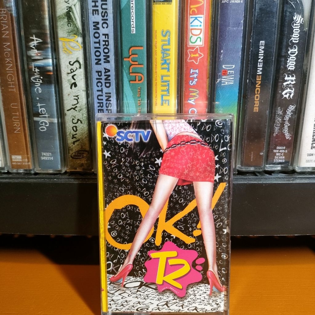 Kaset T2 Ok Dewiq bagus mulus kaku