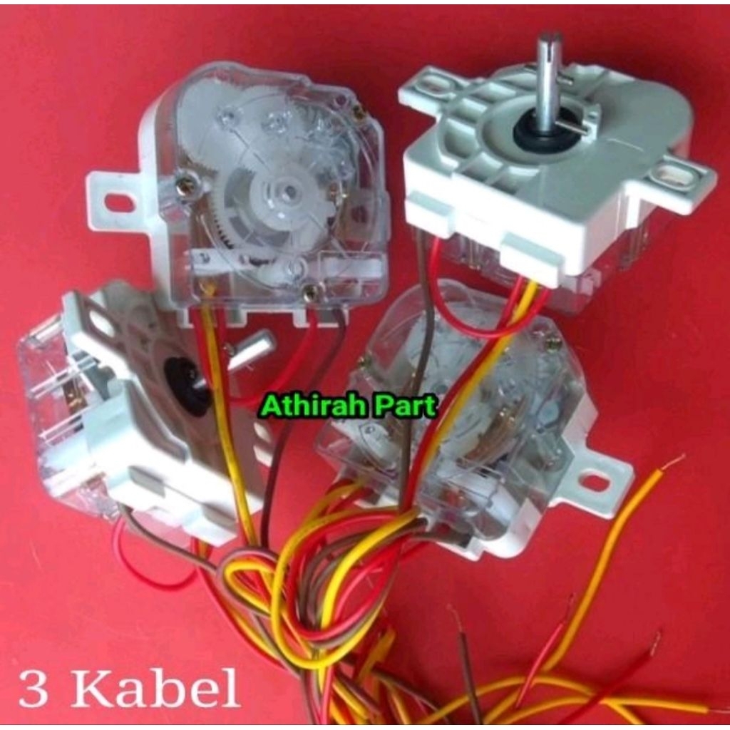 Timer mesin cuci sharp 3 kabel universal