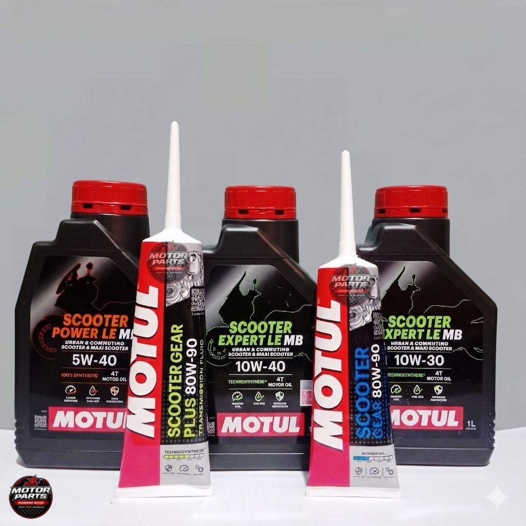 (READY) OLI MOTOR MOTUL SCOOTER POWER | EXPERT 5100 + OLI GARDAN MOTUL