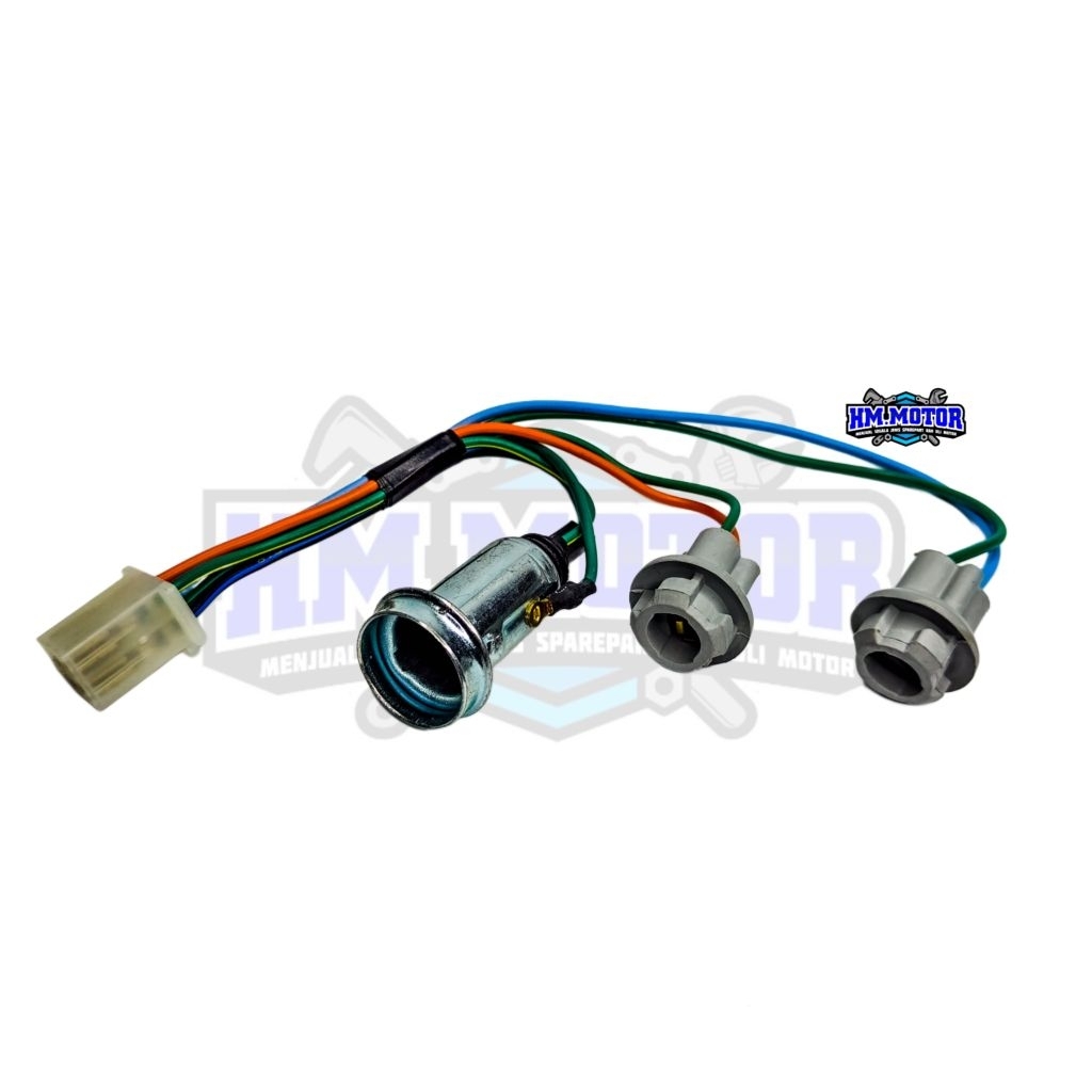 FITTING STOP SEIN REVO ABS BLADE SUPRA 125 SOKET SOCKET FITING LAMPU STOP STOP LAMP SEIN HONDA BLADE