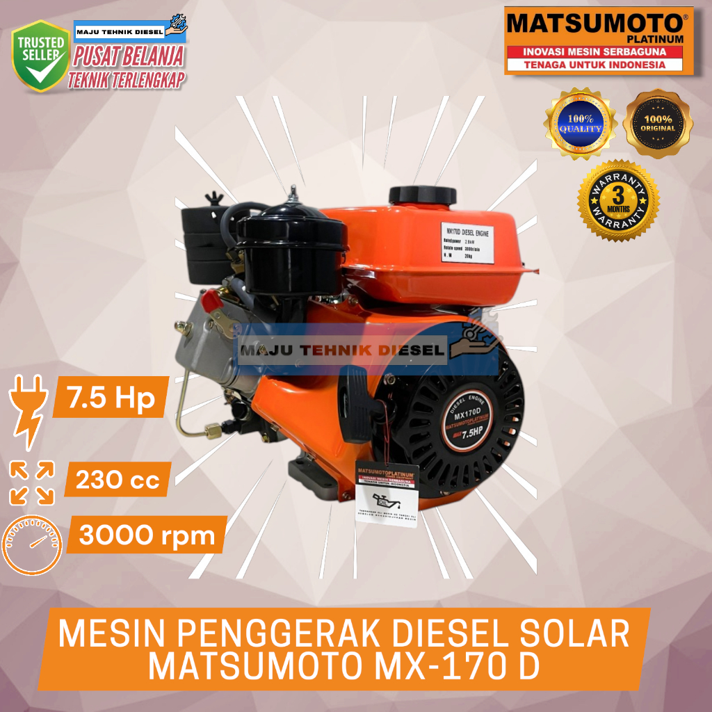 Mesin Penggerak Diesel Serba Guna MATSUMOTO MX 170 D