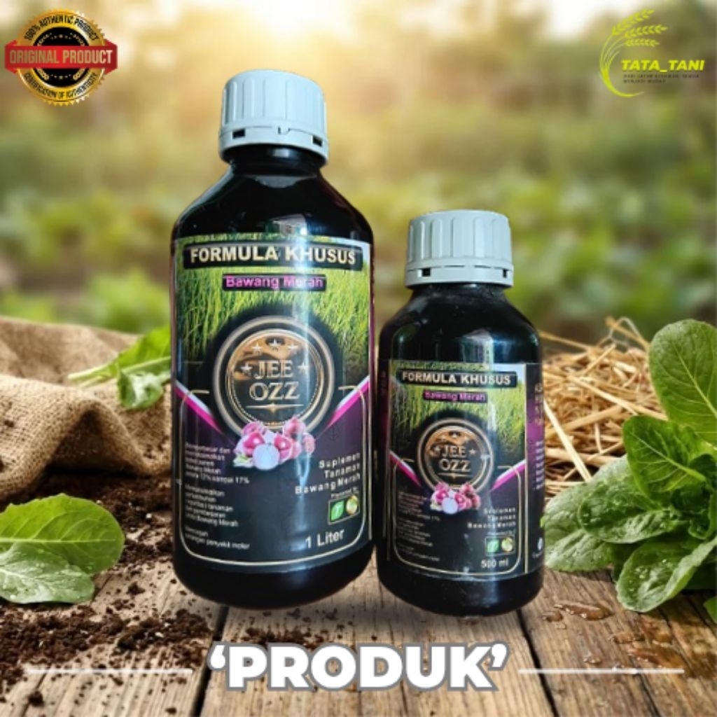 JEE OZZ BAWANG MERAH NUTRISI : ASAM AMINO, FULIFIC ACID, NITRAT, KALIUM