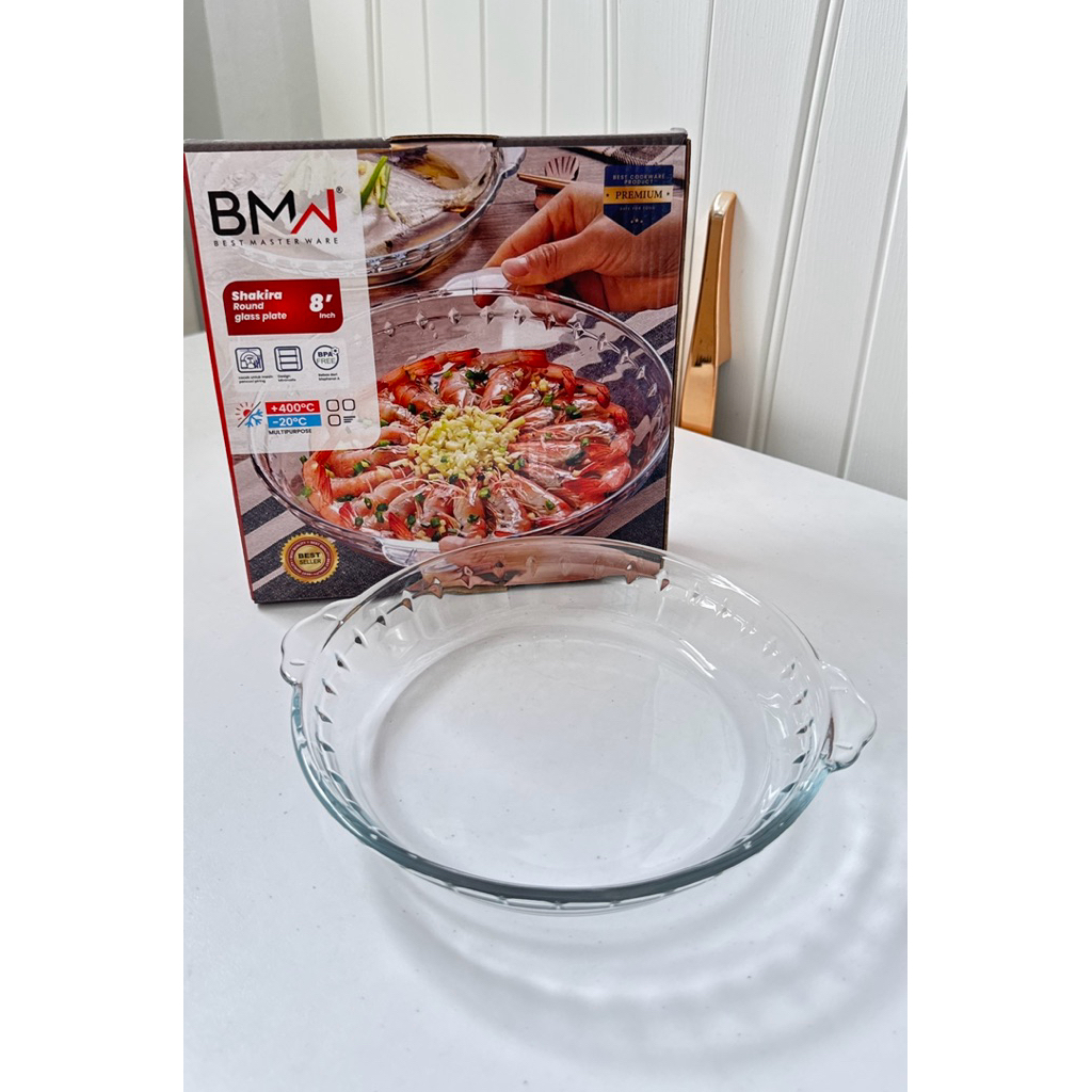 Loyang kaca tahan panas baking dish mangkok kaca
