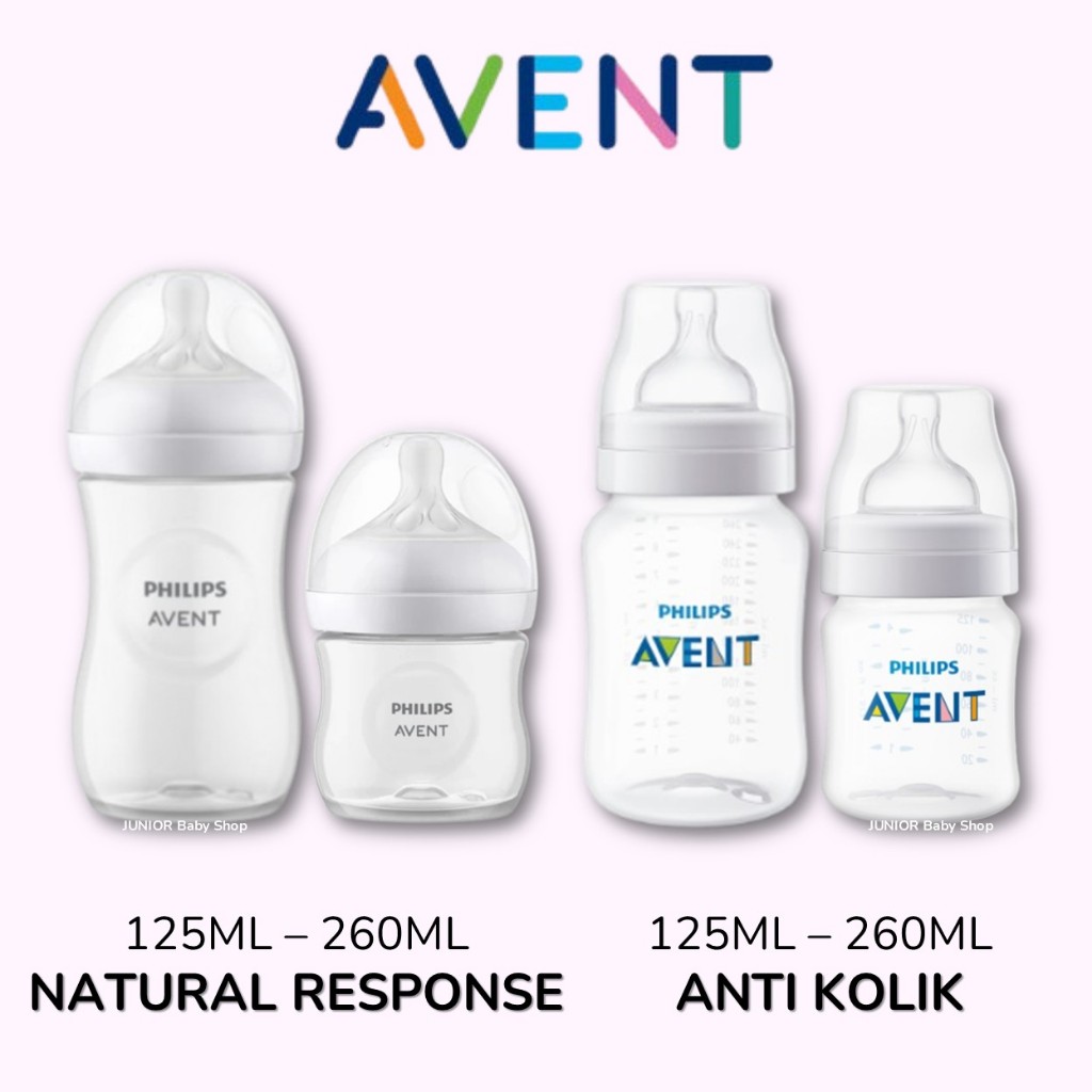 Philips AVENT NATURAL Response 125ml 260ml / PHILIPS AVENT Anti COLIC 125ml 260ml