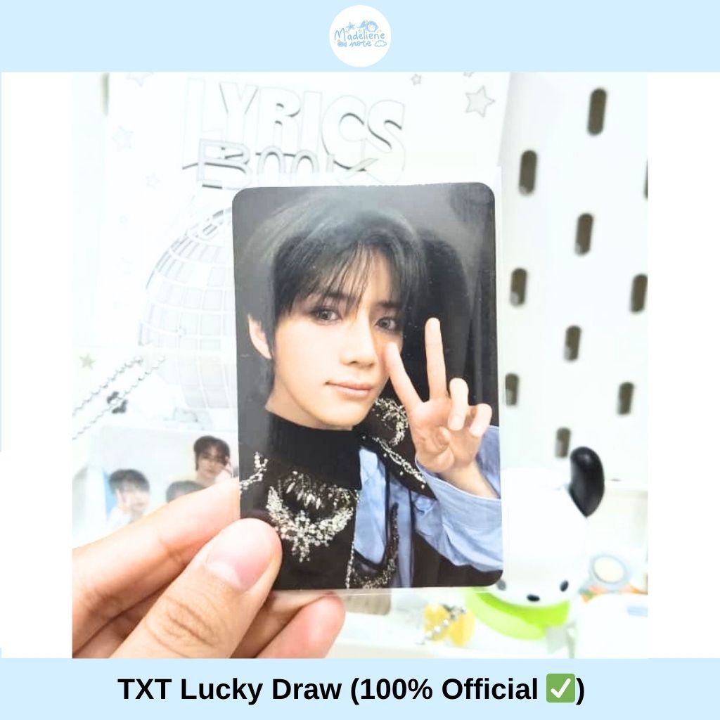 (OFFICIAL) Photocard Lucky Draw Beomgyu TXT Kpopmerch Minisode 3: Tomorrow PC Beomgyu TXT Tomorrow b