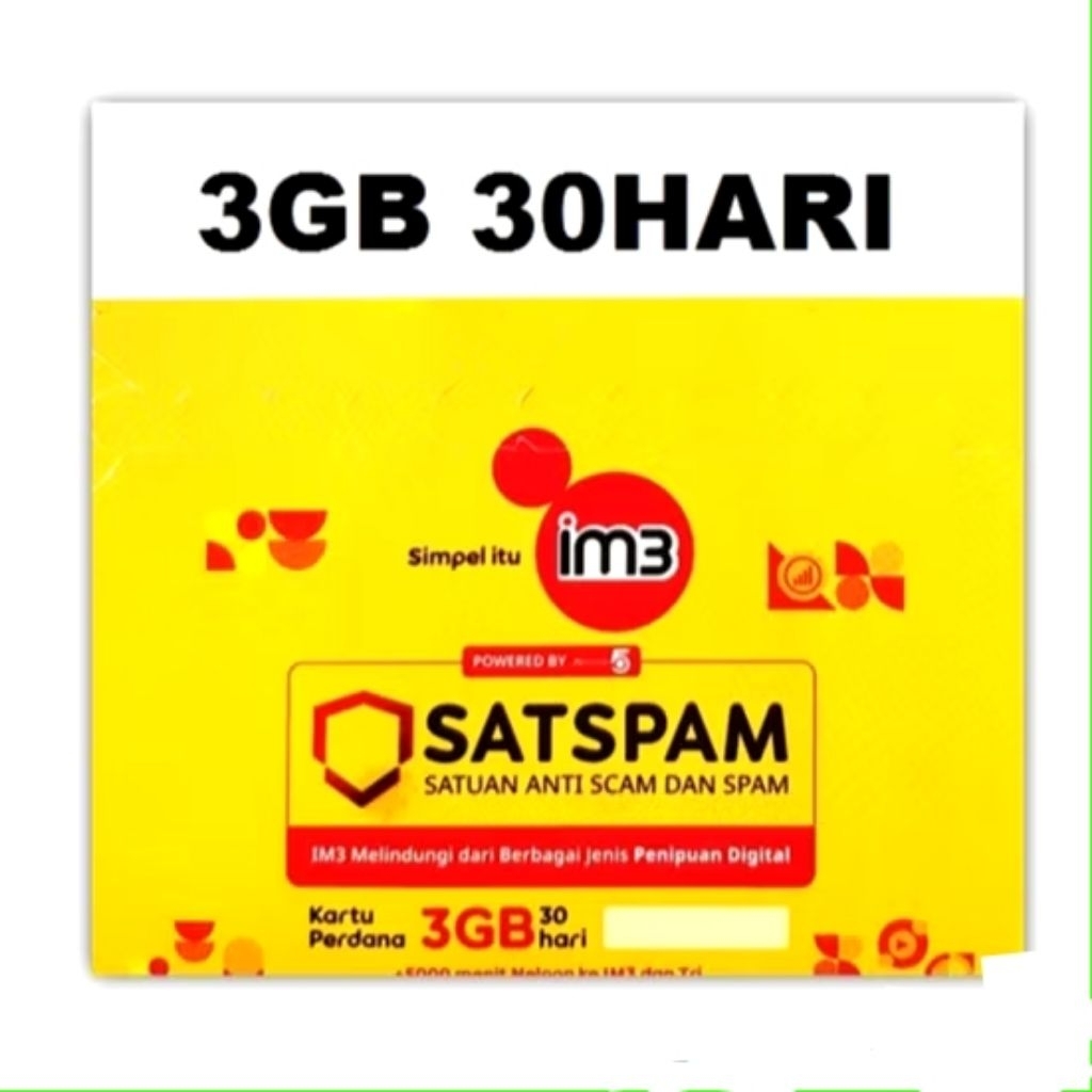 kartu indosat kuota 3gb