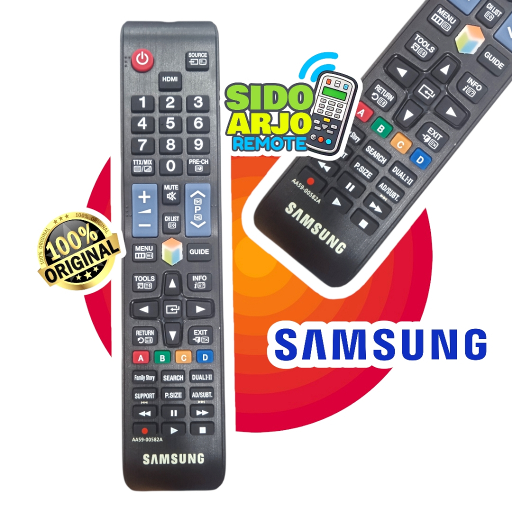 REMOTE TV SAMSUNG LED LCD ORIGINAL