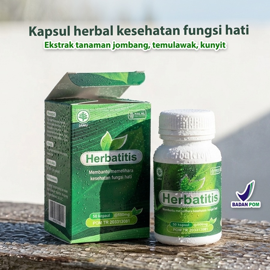 HERBATITIS Obat liver obat Liver Herbal Hepatitis Anti Radang Fatty liver