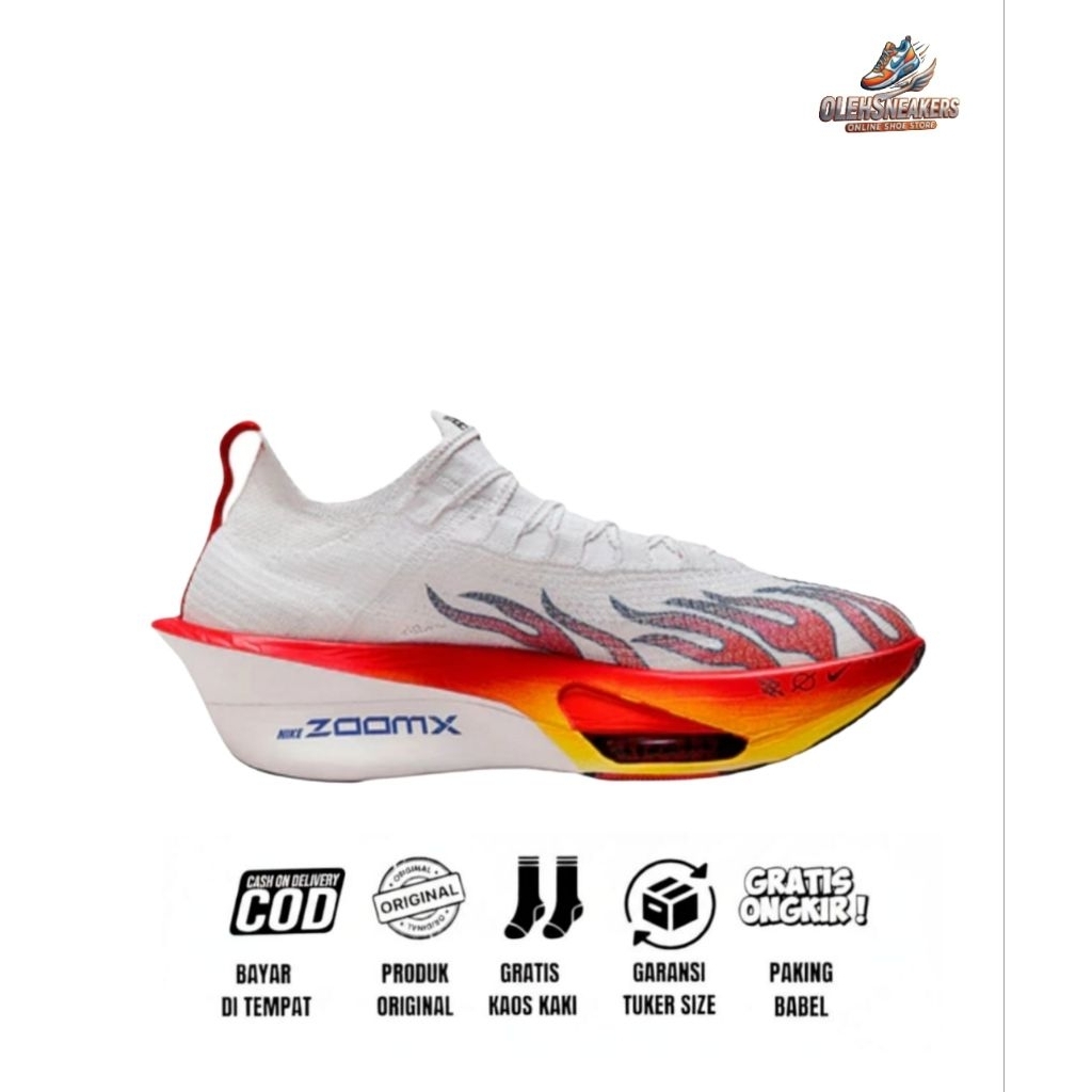 sepatu lari pria Nike alphafly premium