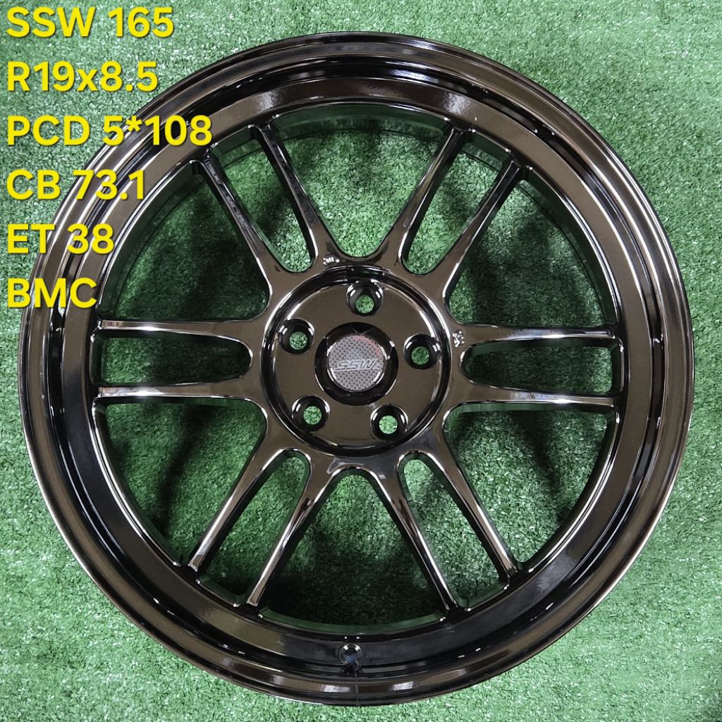 velg racing r19 RPF1 ORIGINAL SSW THAILAND r19 pcd 5X108 velg mobil ring 19 velg mobil jaecoo j5 Che