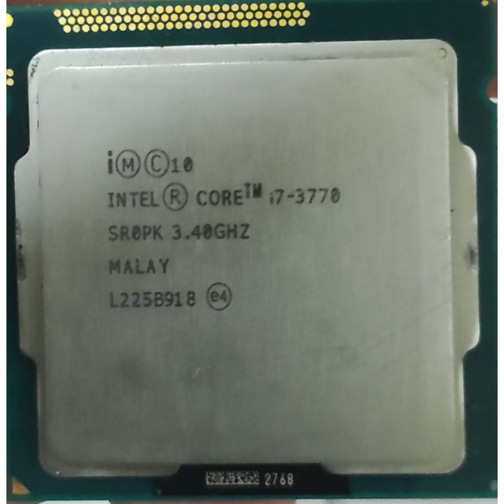Prosessor PC intel core i7 3770 soket LGA 1155 tray second normal ivy bridge