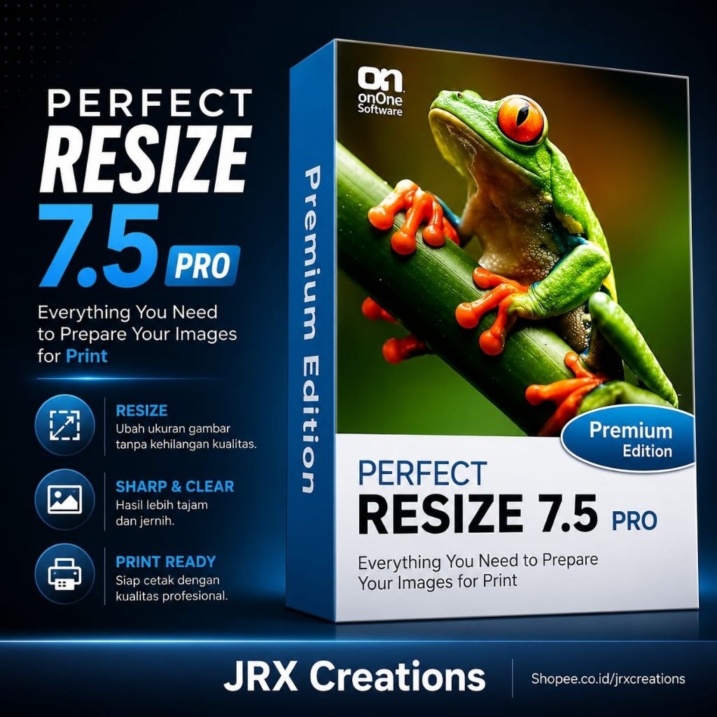 ON1 Perfect Resize -  Aplikasi Pengubah Ukuran Foto + Gambar Tanpa Merusak Detail Gambar For Windows