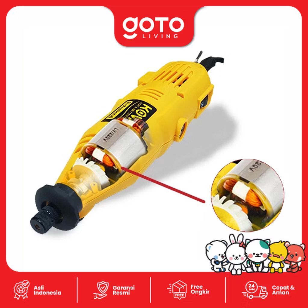Kova X-40 Yellow Mini Die Grinder