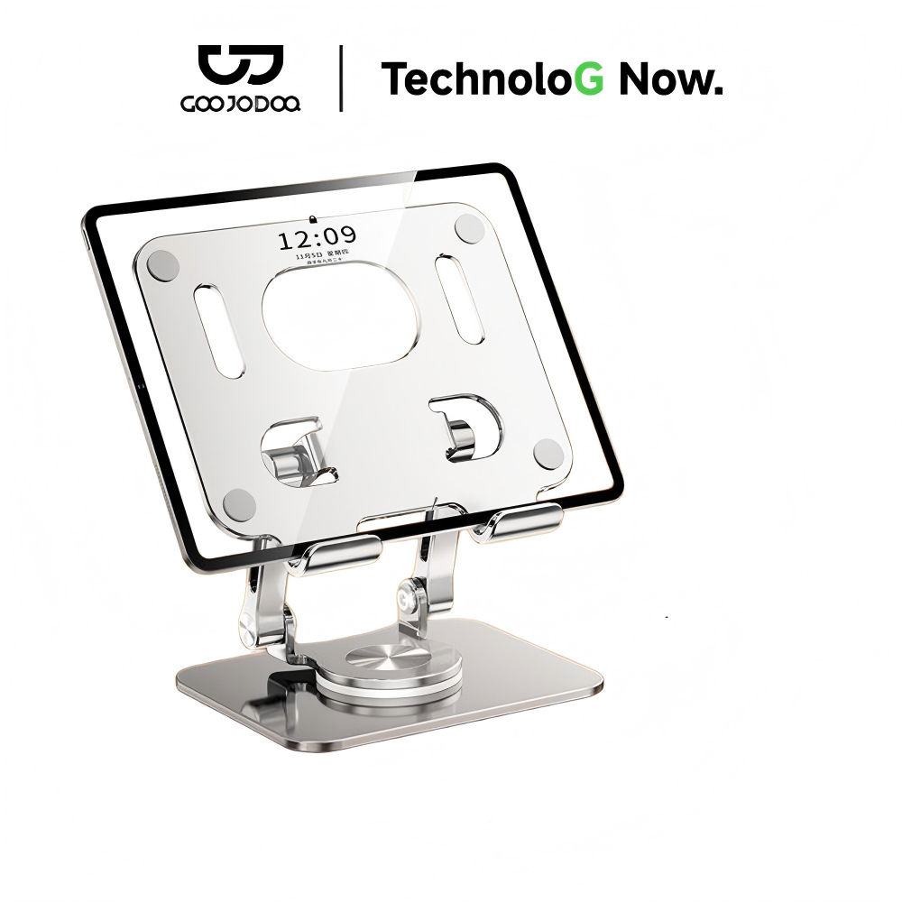 Goojodoq Tablet Bracket Lipat Desktop 360 degree rotatable Malas Live Komputer Teleskopik Bracket Po