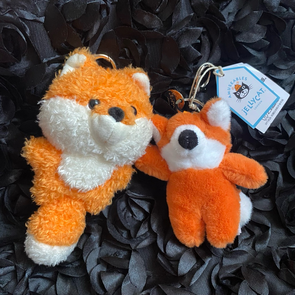keychain fox Hidden Love Jelly Cat