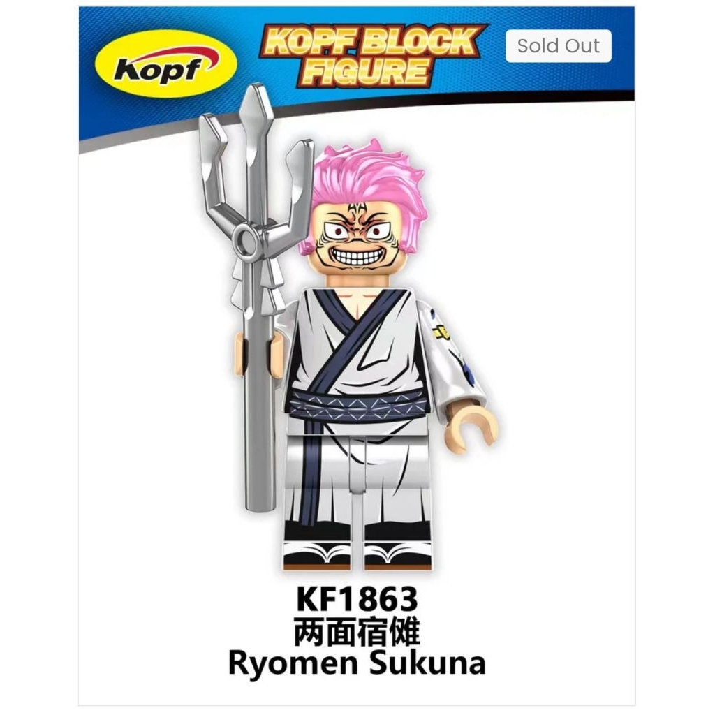 Mainan Action Figure Ryomen Sukuna KF1836 Keren