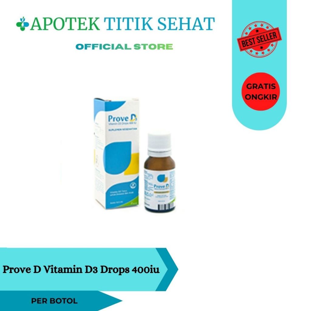 PROVE D3 Kalbe DROPS BOTOL 12.5 ML