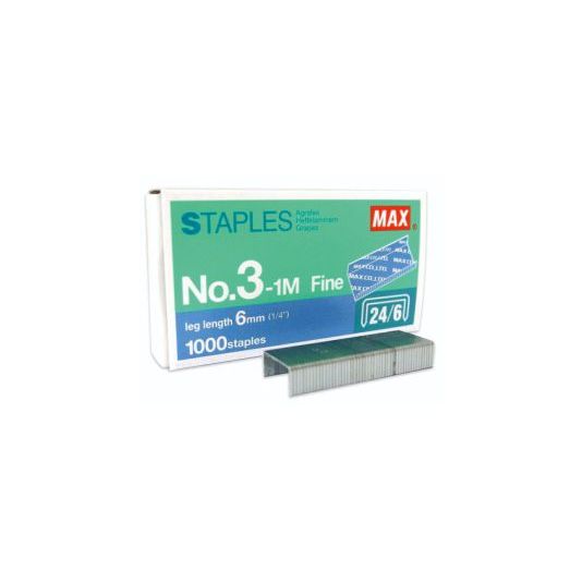 REFILL MAX NO.3 / ISI STAPLER MAX HD 50 / ISI STAPLES MAX NO 3