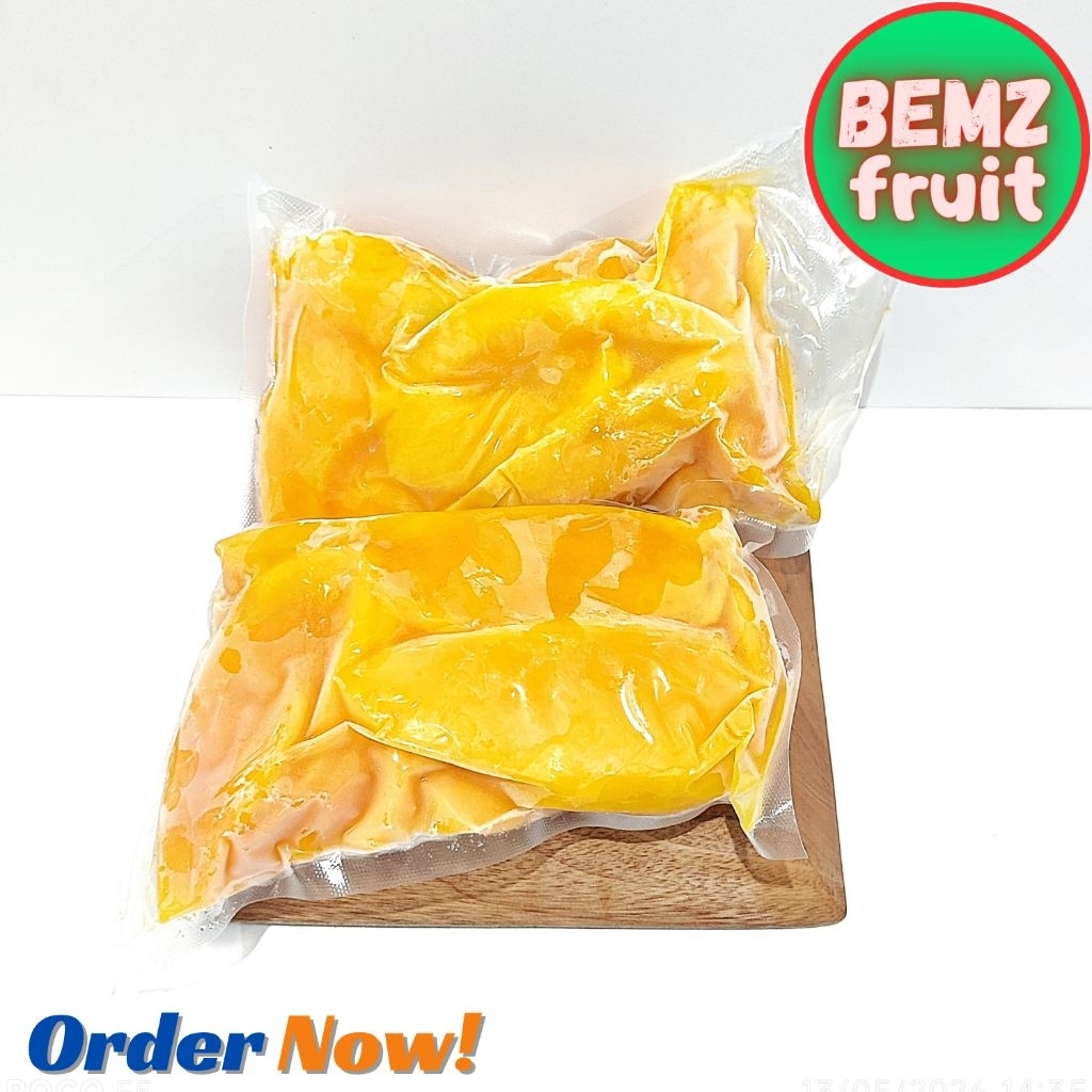 Buah Mangga Harum Manis Frozen Buah Beku Mangga Harum Manis 500 gram