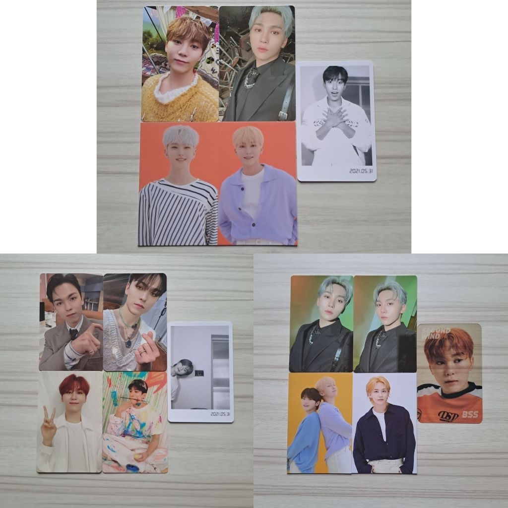 Official PC TC Photocard SEVENTEEN | Jeonghan Hoshi Woozi DK Dokyeom Seungkwan Vernon | Caratland Ca