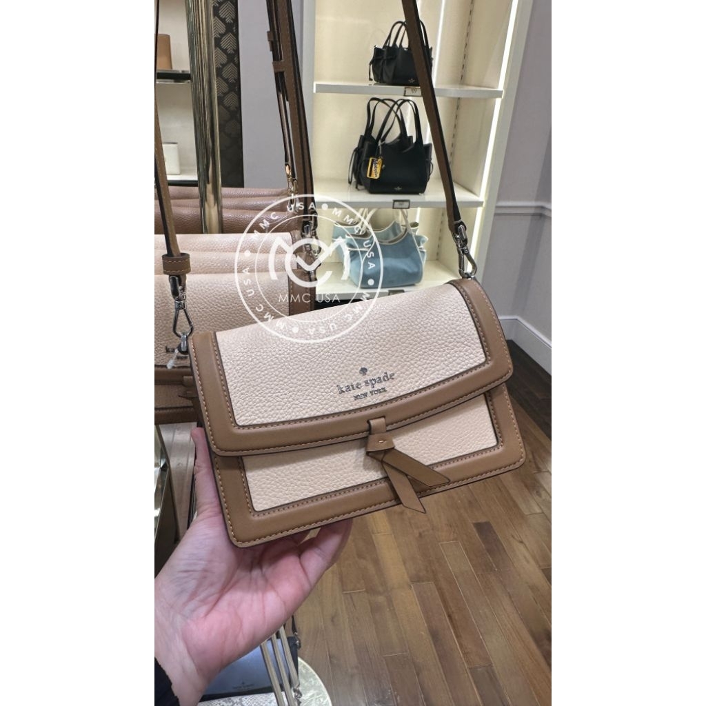 KS KNOTT MINI FLAP CROSSBODY CB KM610