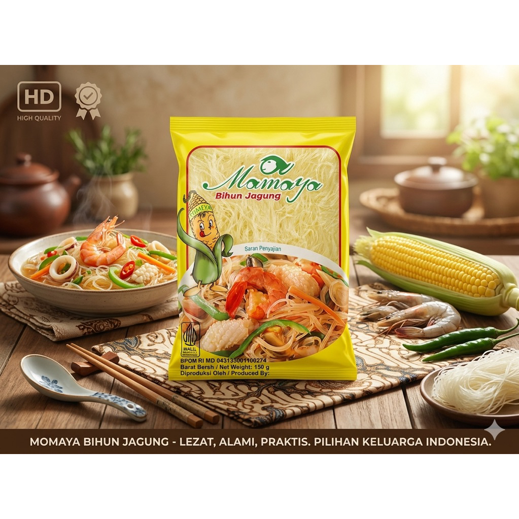 Bihun Jagung Tophun 160gr 2 Keping