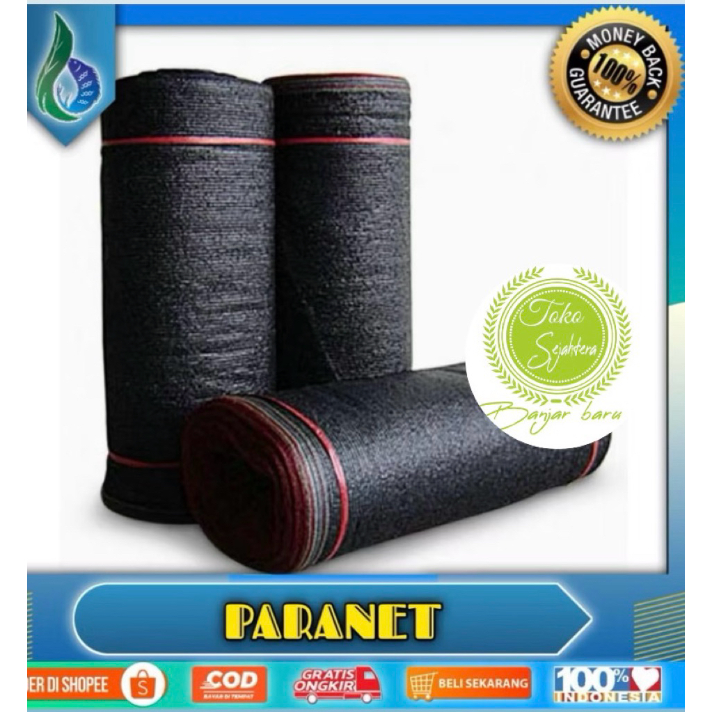 PARANET 80% lebar 3M penutup tanaman harga ecer 1Meter