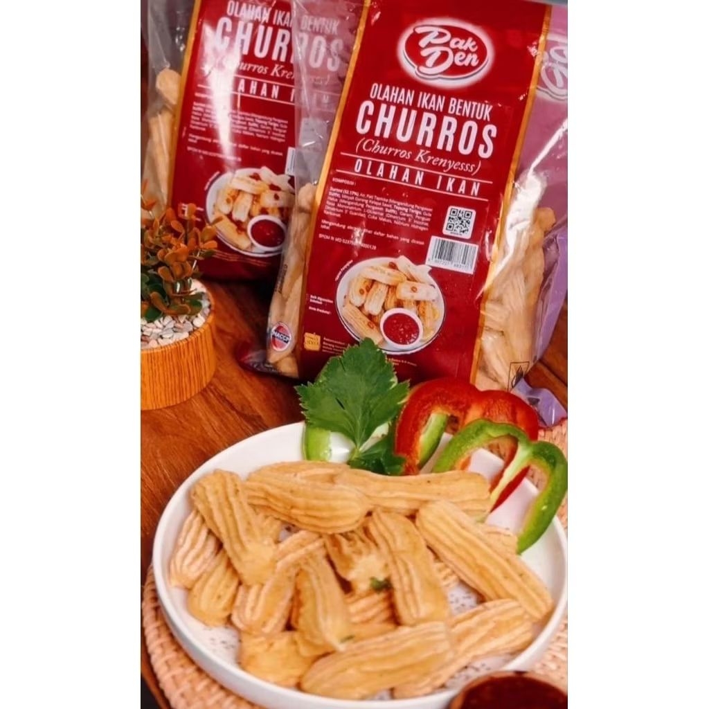 Pak Den Churos 500 gr ( olahan ikan )