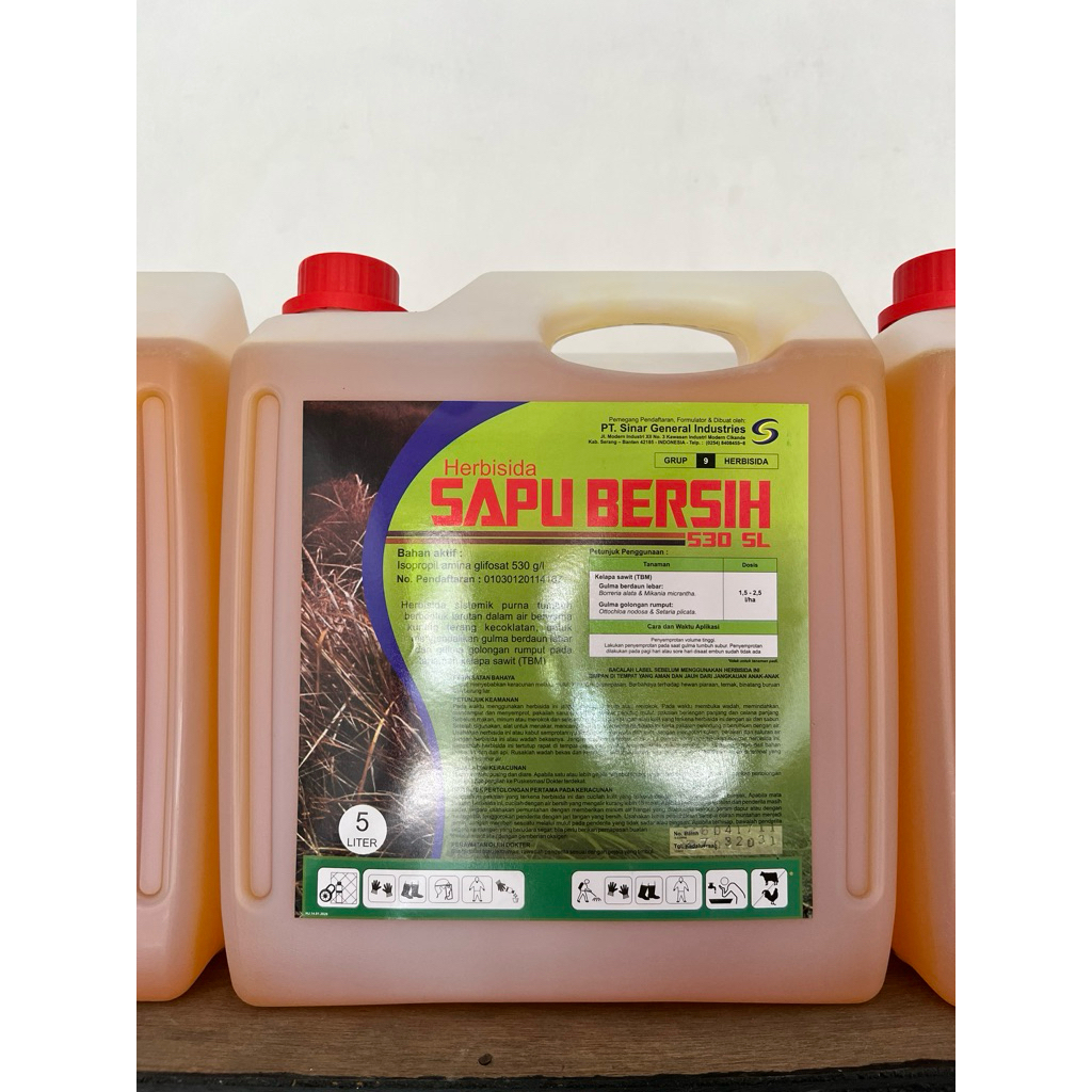 HERBISIDA SAPU BERSIH 530 SL RACUN RUMPUT 5Liter