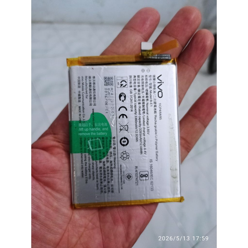Baterai Ori Vivo Y71