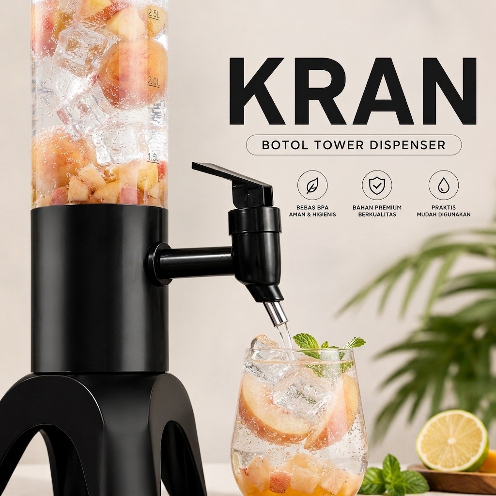 Kran Botol Tower / Kran Air Minum / Kran Tower Dispenser / Kran Tower Bottle