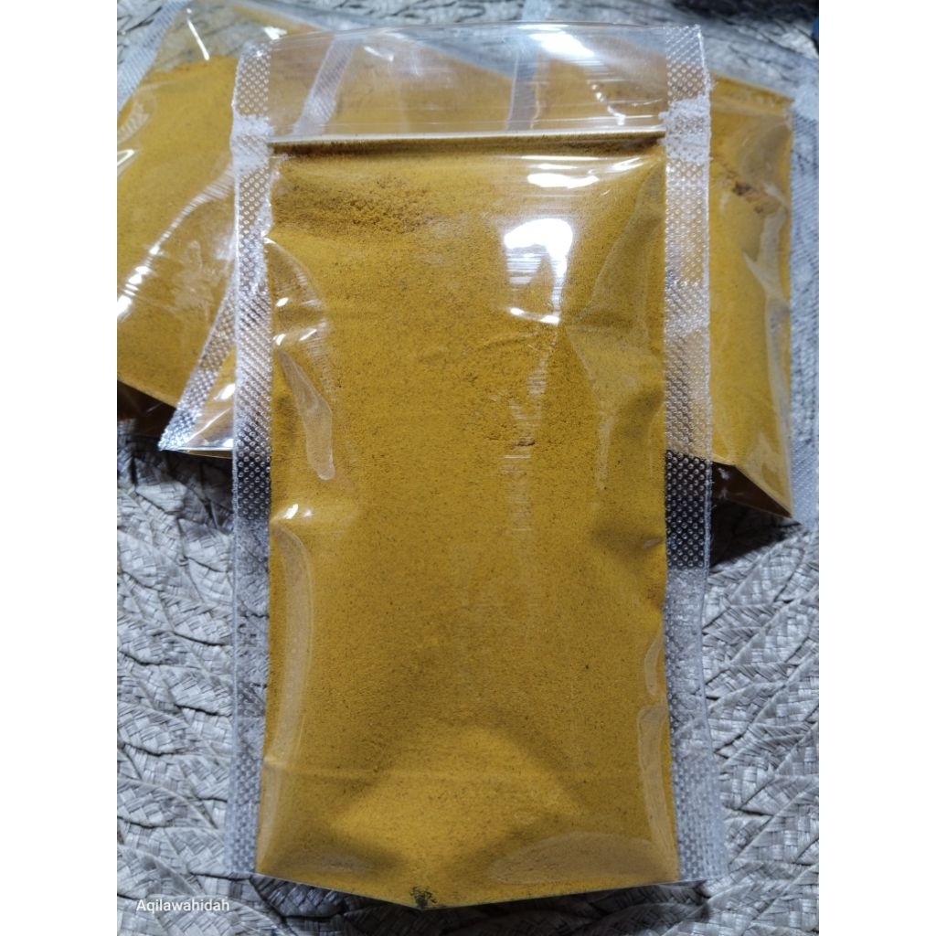 Kunyit Bubuk Asli 100gram - Bubuk Kunyit / Bubuk kunir