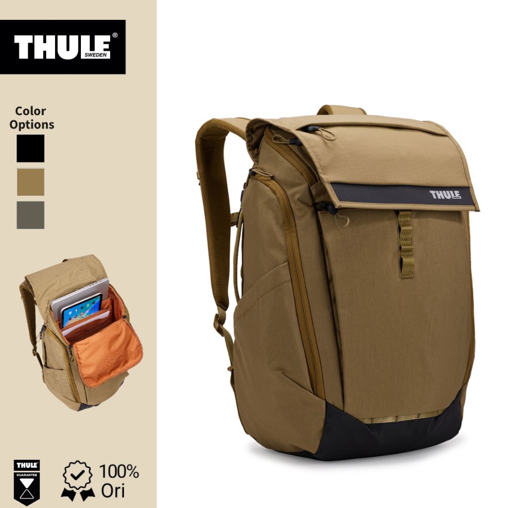 Tas Hiking/Outdoor Rolltop THULE Paramount 3 27L Premium Backpack Laptop Tas Fungsional Harian Seped